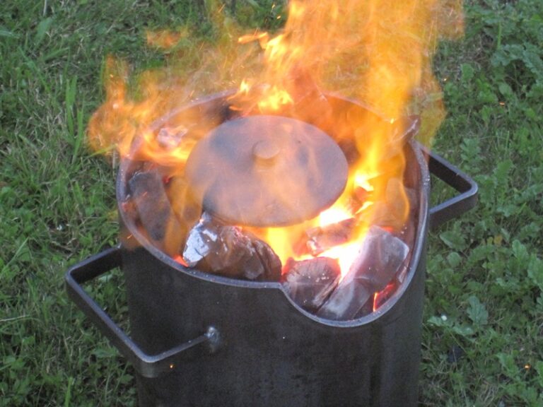Flammen über dem Ofen – Fotoalbum Alchemie von AlchemieX