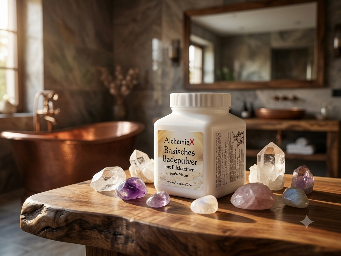 AlchemieX Basenbad als Premium-Baderitual